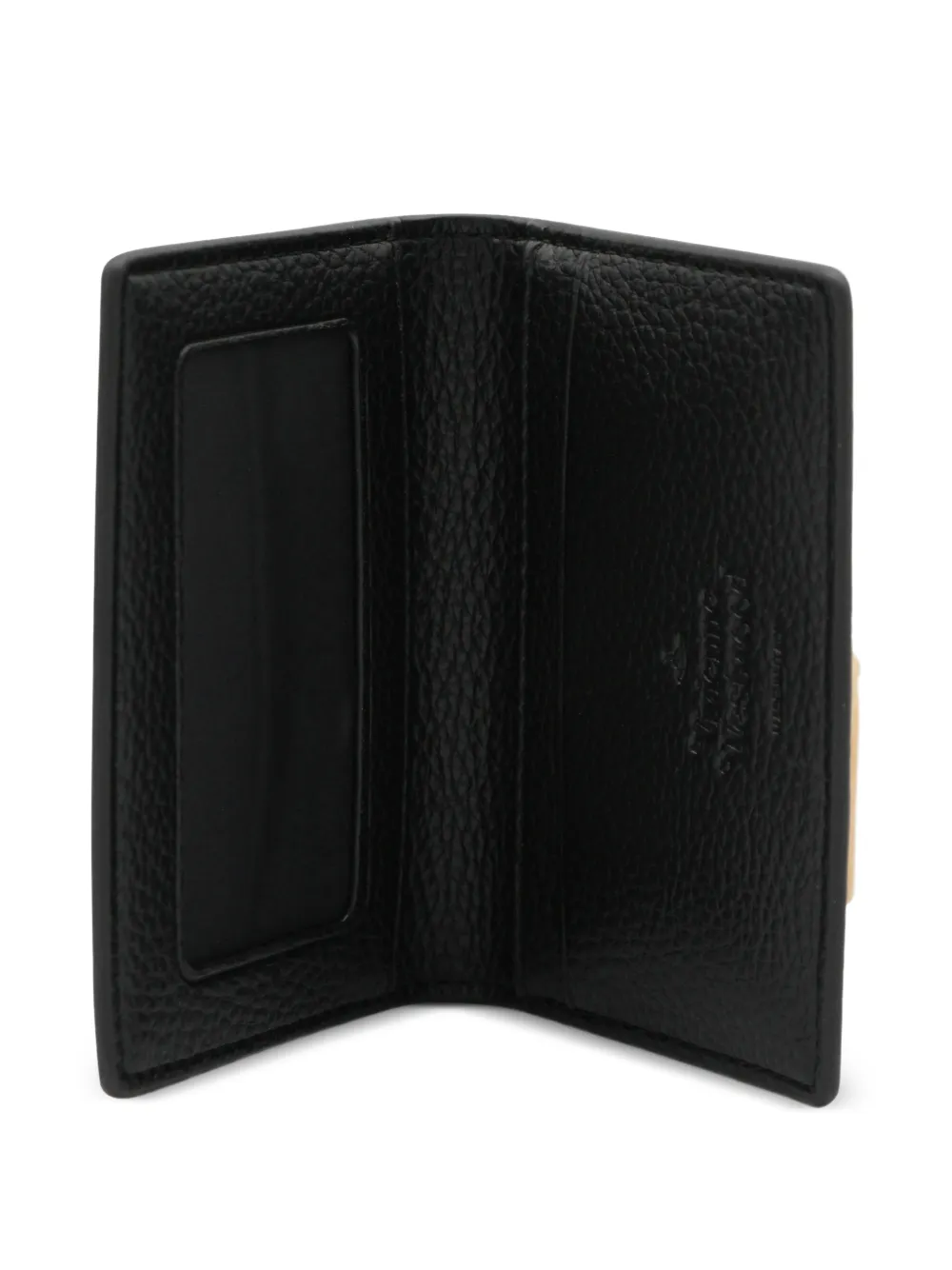 Vivienne Westwood Orb-plaque wallet - Zwart