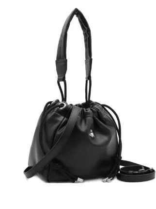 Vivienne Westwood logo-plaque Bucket Bag | Black | FARFETCH CA