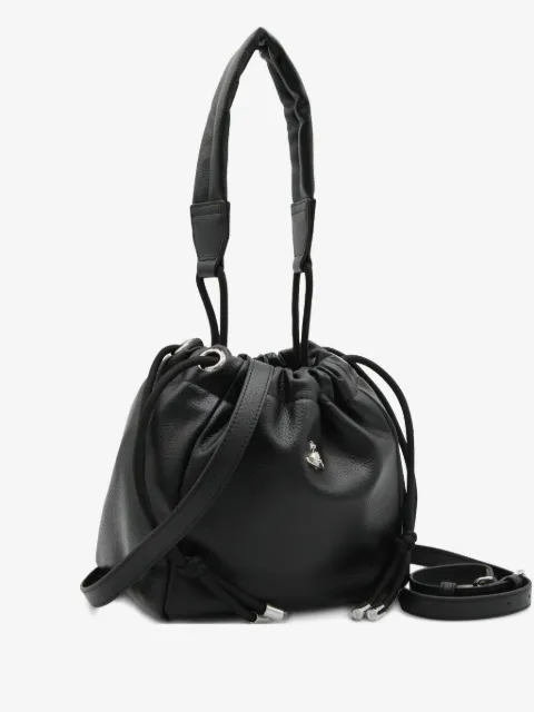 Vivienne Westwood bolsa bucket con placa del logo