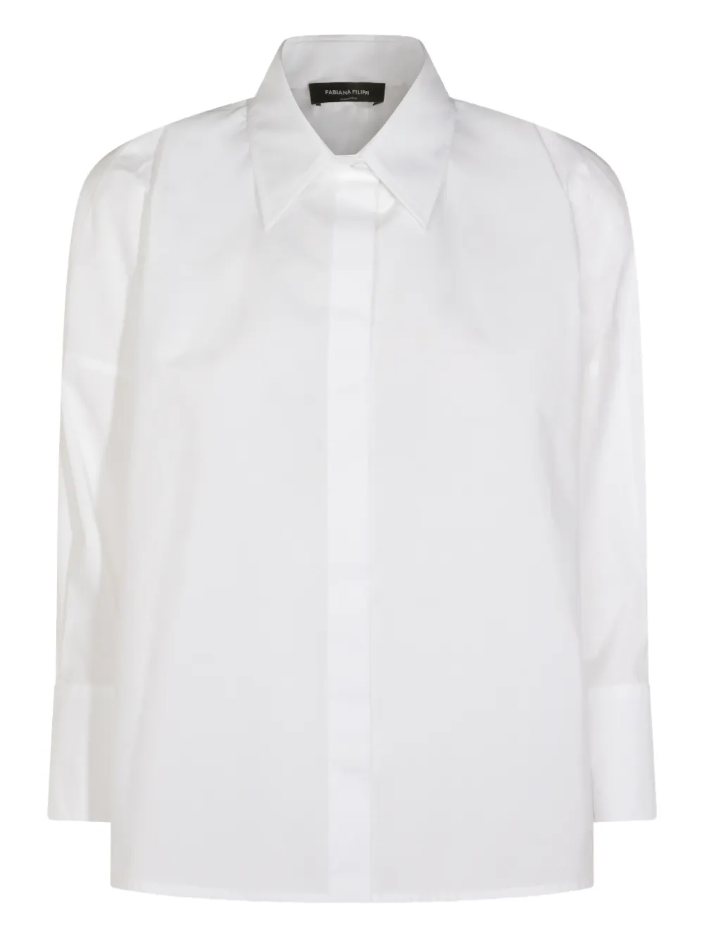 Fabiana Filippi long-sleeved shirt - Bianco