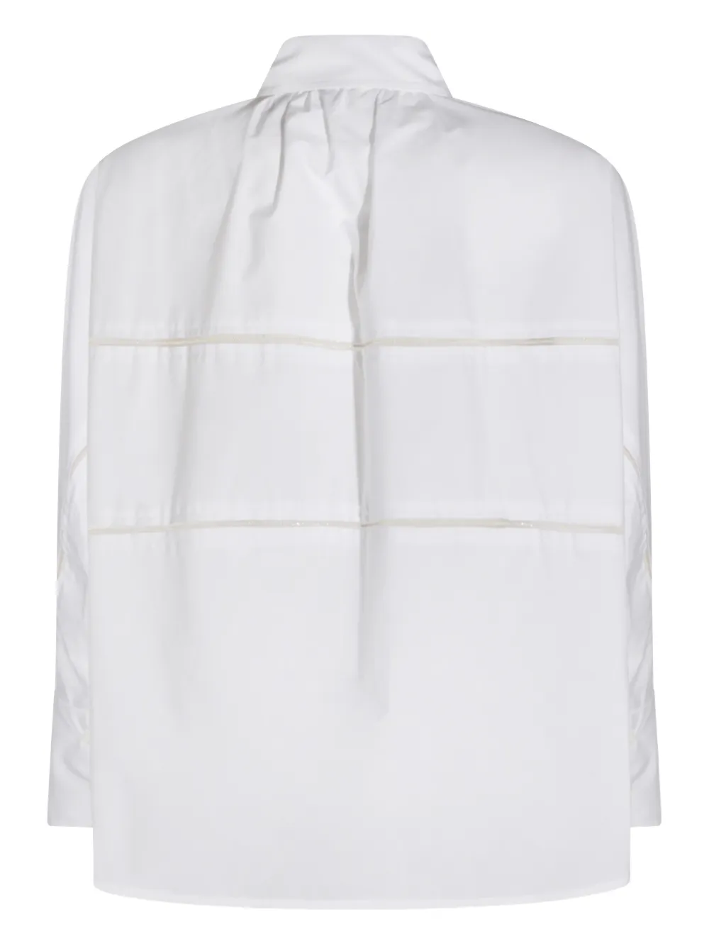 Fabiana Filippi long-sleeved shirt - Wit