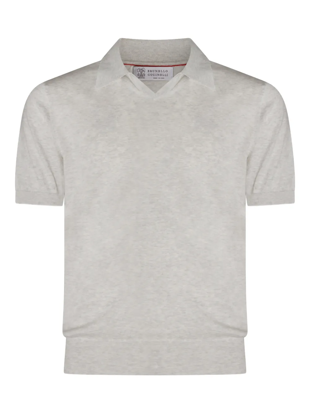 Brunello Cucinelli short-sleeve cotton T-shirt - Grigio