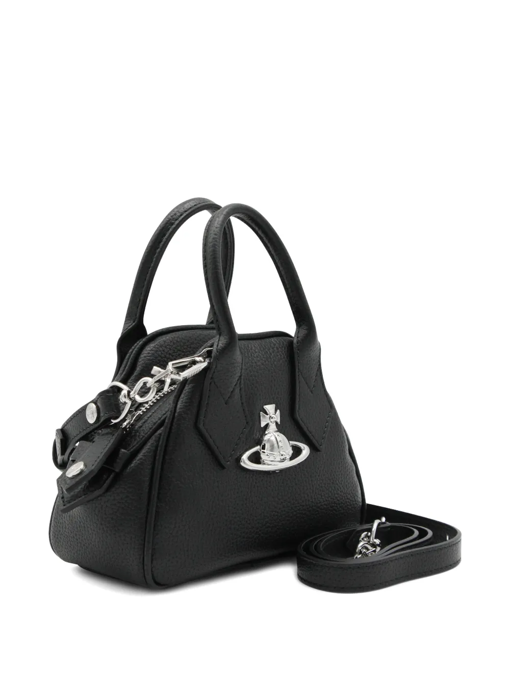 Vivienne Westwood Yasmine ハンドバッグ ミニ | ブラック | FARFETCH JP