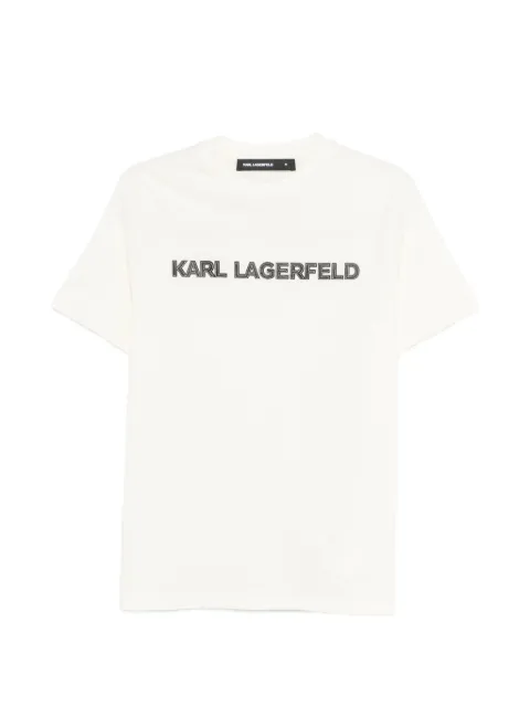 Karl Lagerfeld logo-motif T-shirt