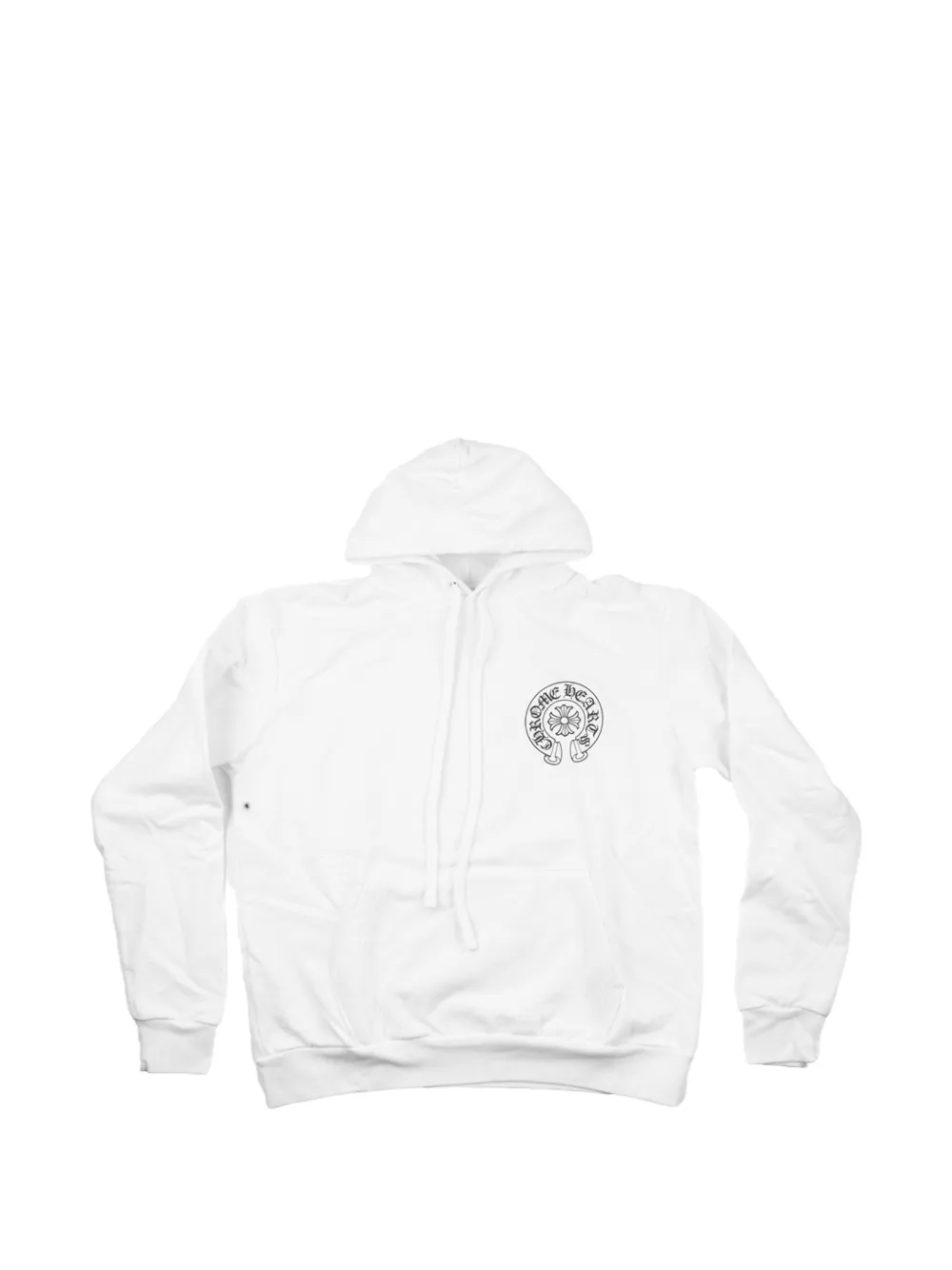Chrome Hearts Miami logo hoodie - Bianco