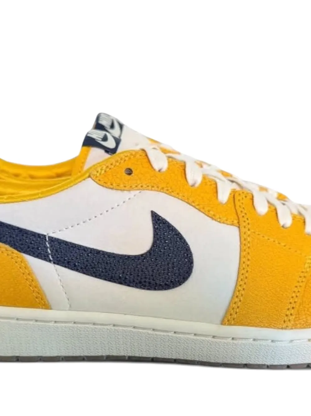 Jordan 1 low-top sneakers Geel