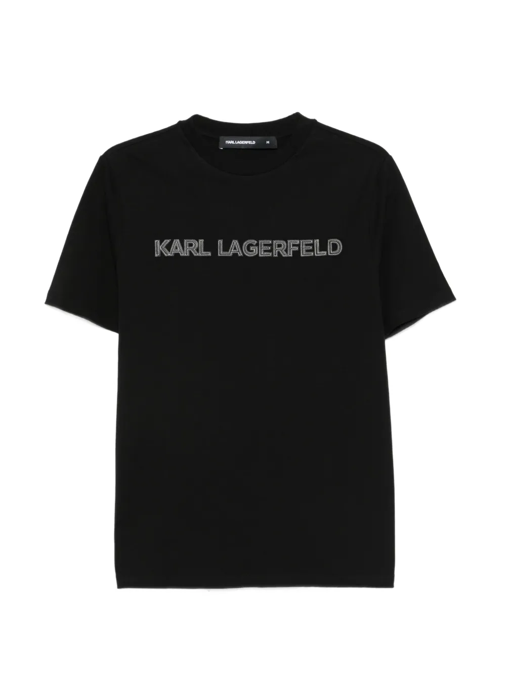 Karl Lagerfeld T-shirt con logo - Nero