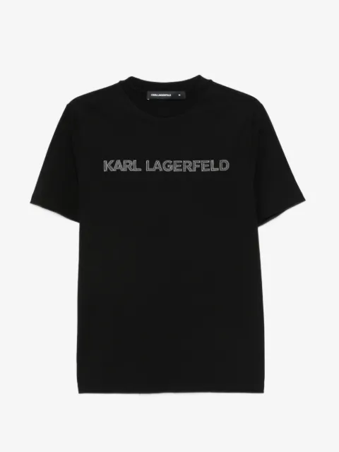 Karl Lagerfeld logo-motif T-shirt