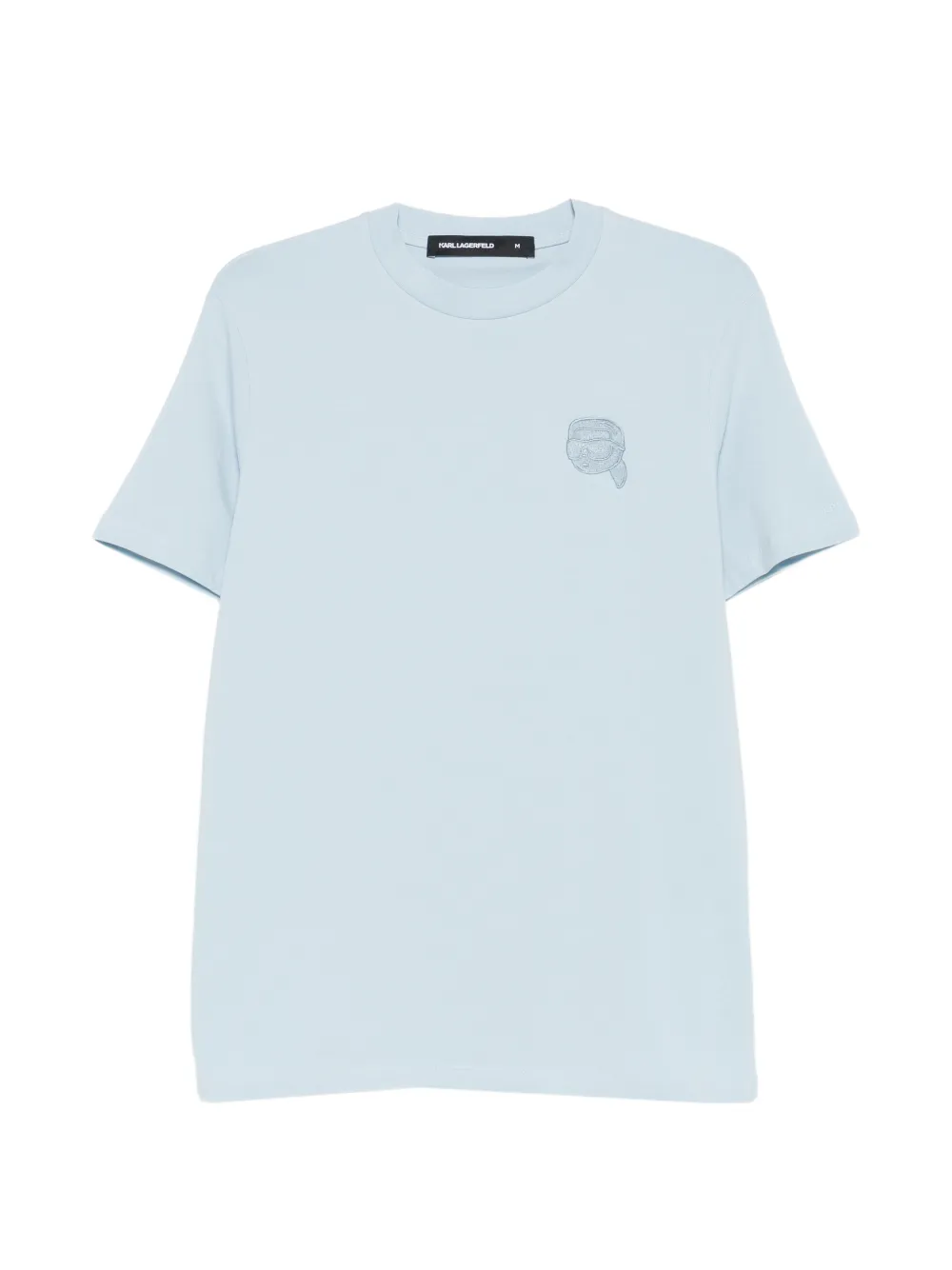 Karl Lagerfeld T-shirt con logo - Blu