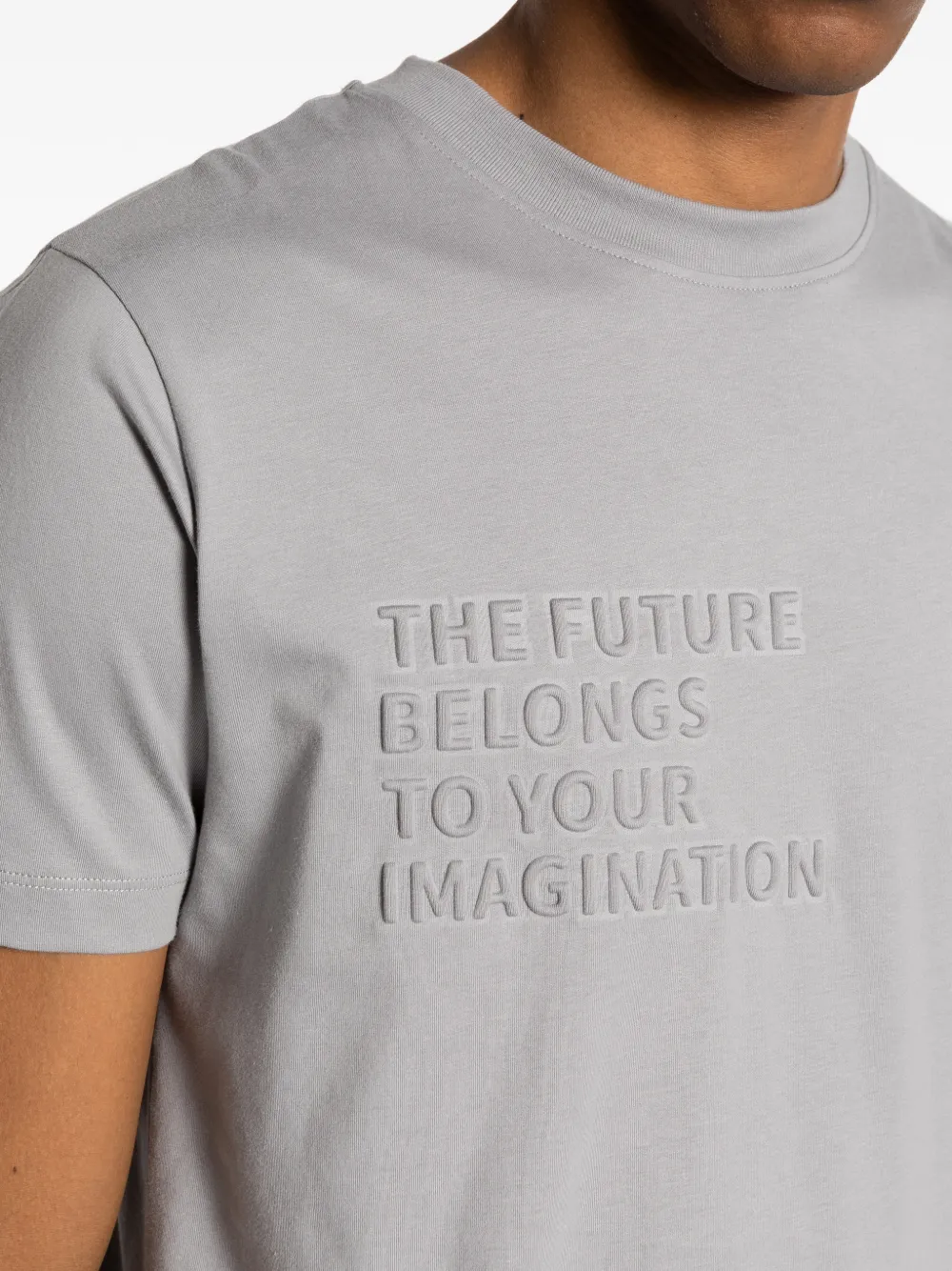 Karl Lagerfeld Katoenen T-shirt Grijs