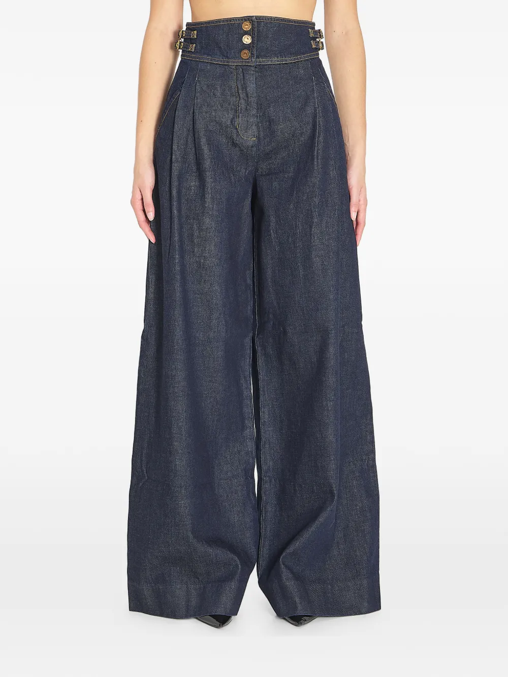 ZIMMERMANN Rebellion high-waisted jeans - Blau