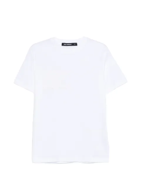 Karl Lagerfeld playera con motivo del logo