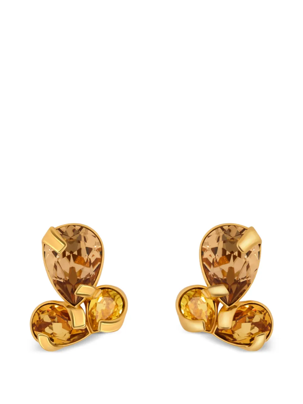 Oscar de la Renta Orecchini con decorazione - Oro