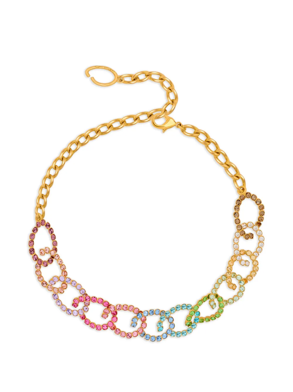 Oscar de la Renta Collana a catena con decorazione - Oro