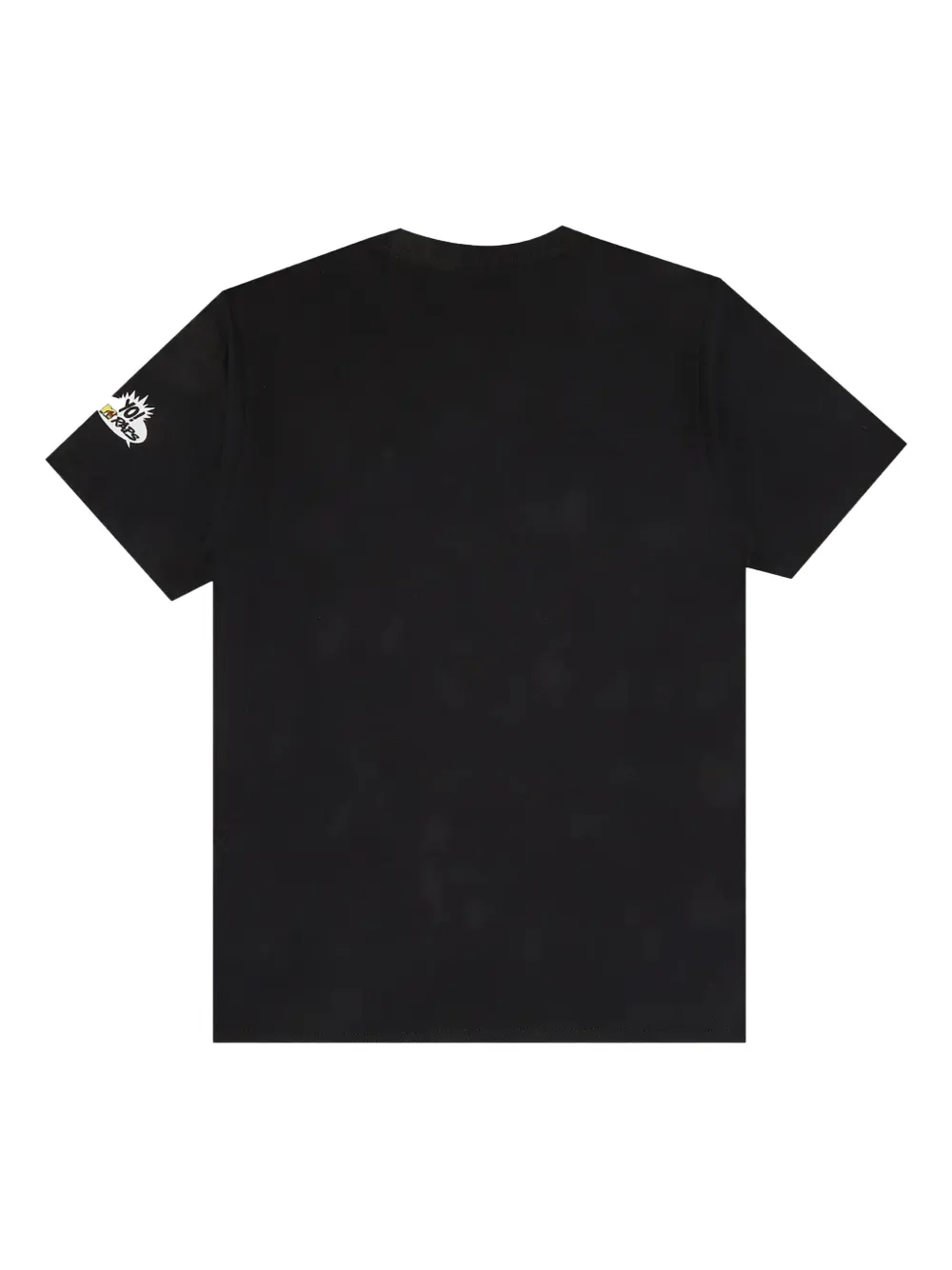 St&uuml;ssy Deadstock graphic print raps T-shirt - Zwart