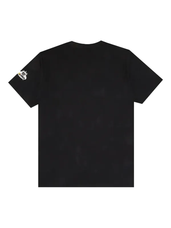 Stüssy Deadstock Graphic Print Raps T-shirt | Black | FARFETCH