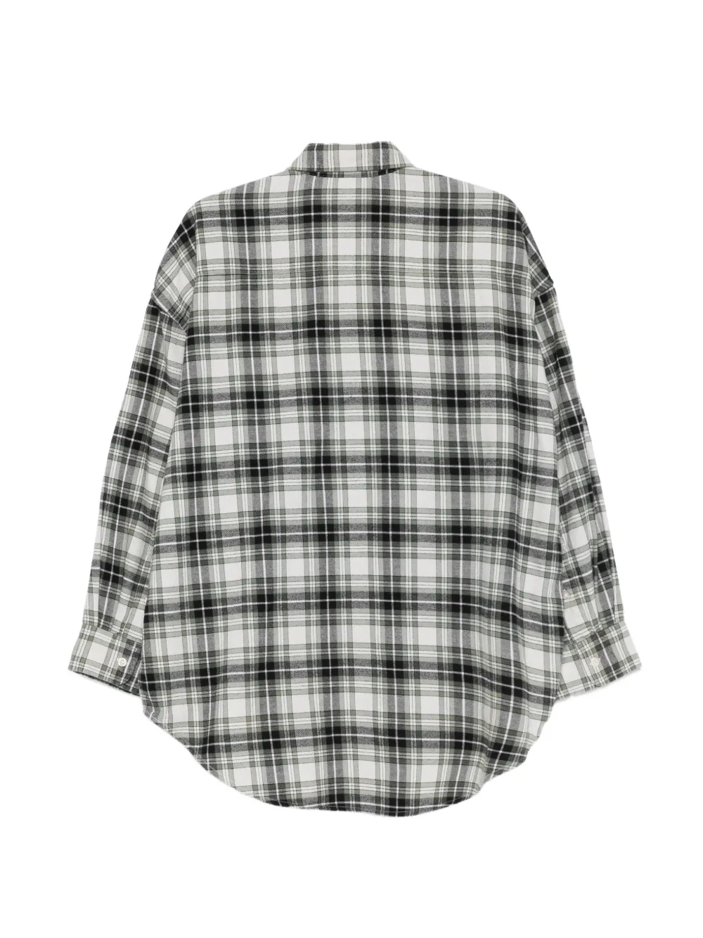  Denimist Plaid-pattern Long-sleeve Shirt - Green 