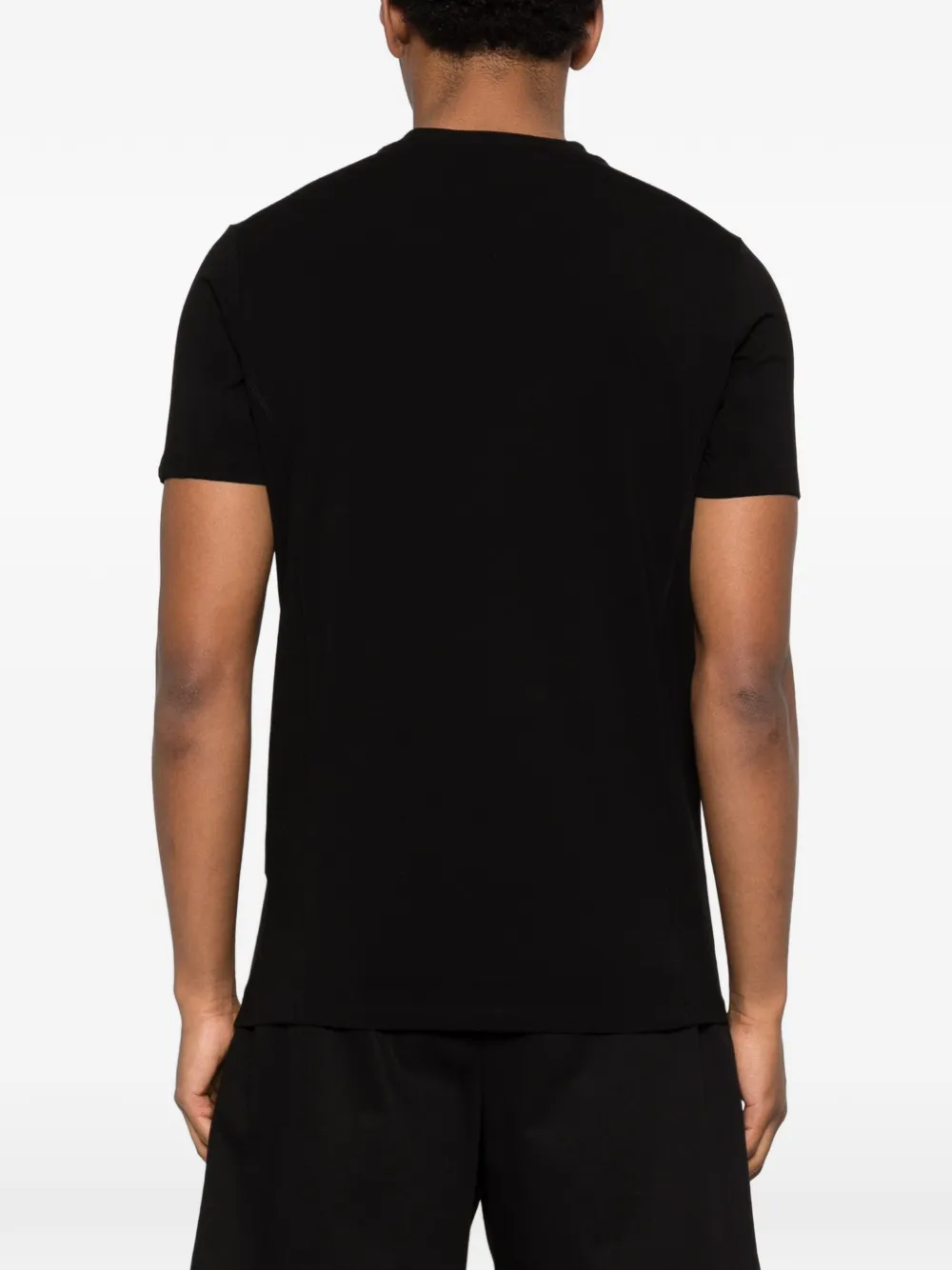 Karl Lagerfeld T-shirt met logopatroon Zwart