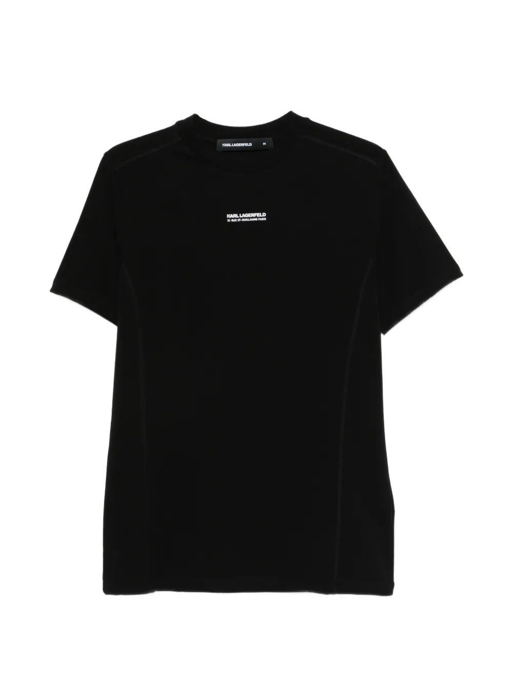 Karl Lagerfeld T-shirt con logo - Nero