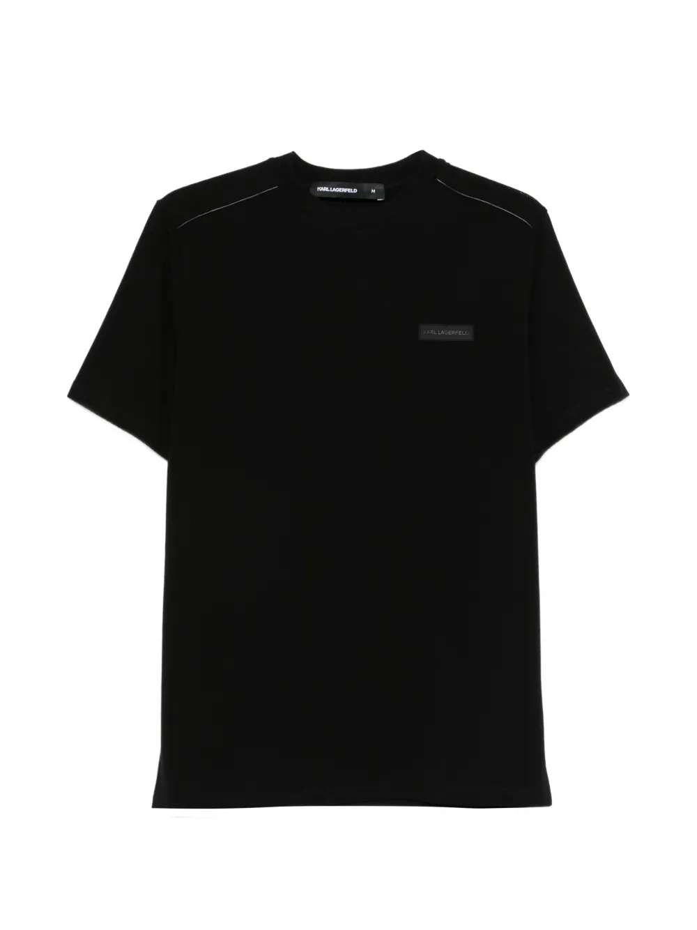 Karl Lagerfeld T-shirt con logo - Nero