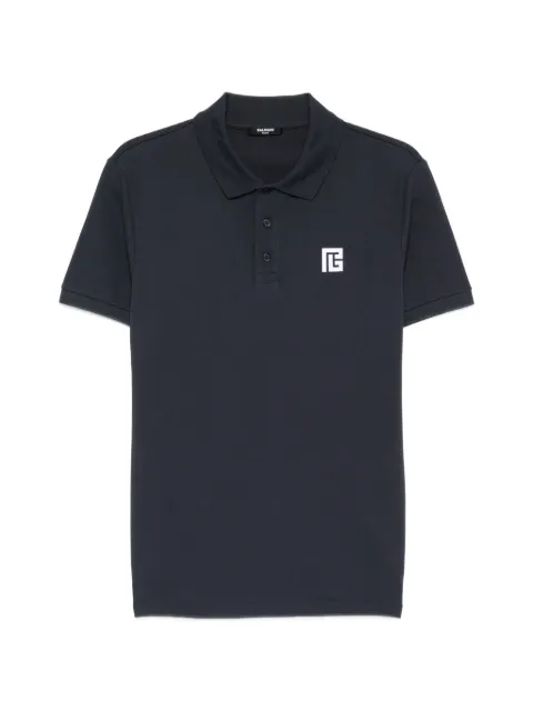 Balmain logo polo shirt