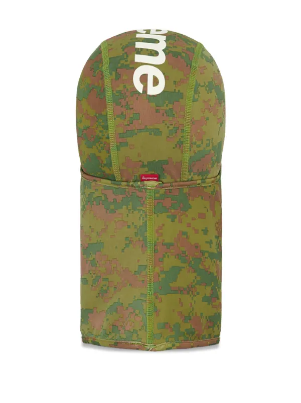 Supreme Heat Reactive Digi Camo Balaclava | Green | FARFETCH