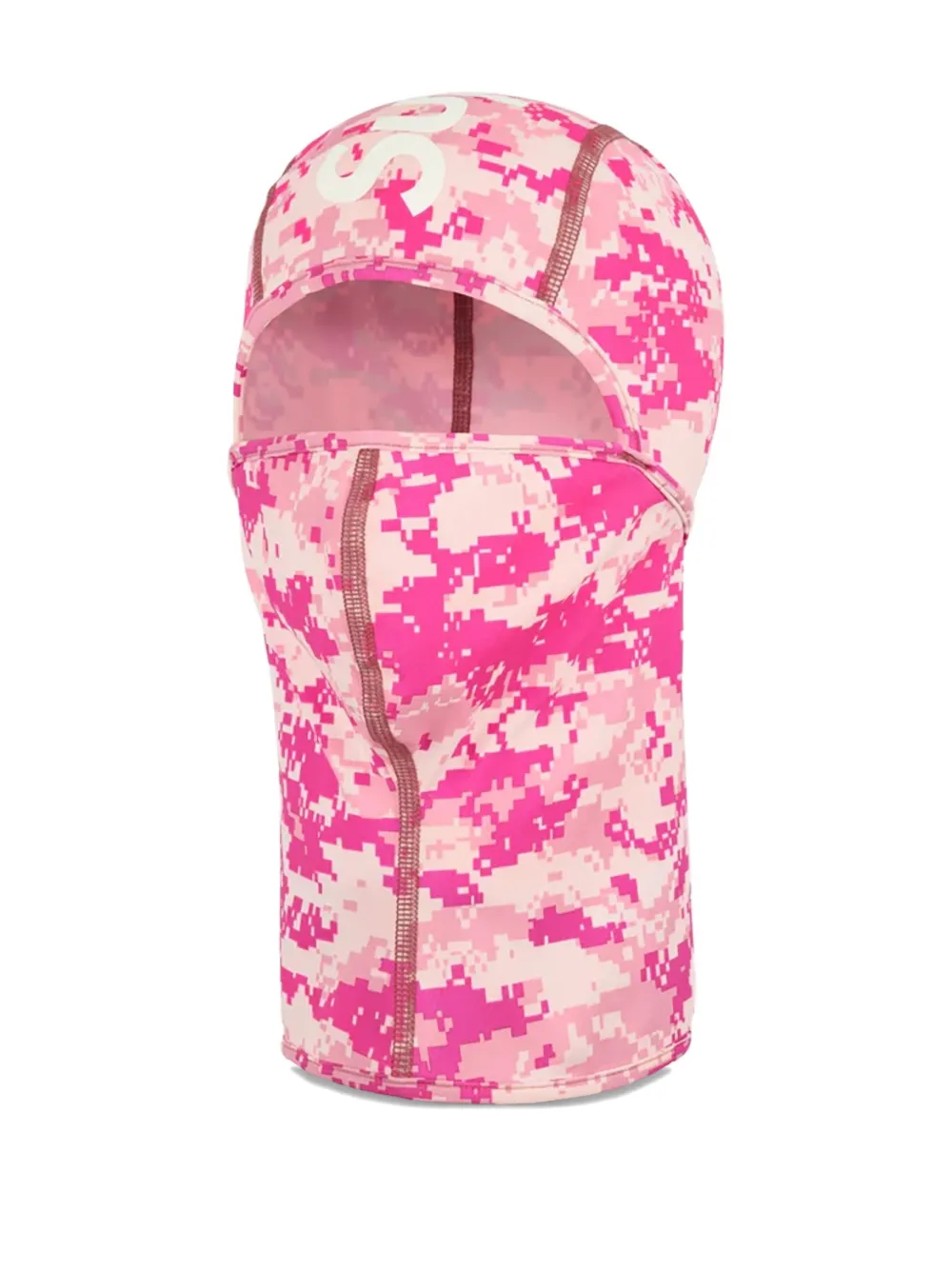 Supreme Bivakmuts met camouflageprint Roze