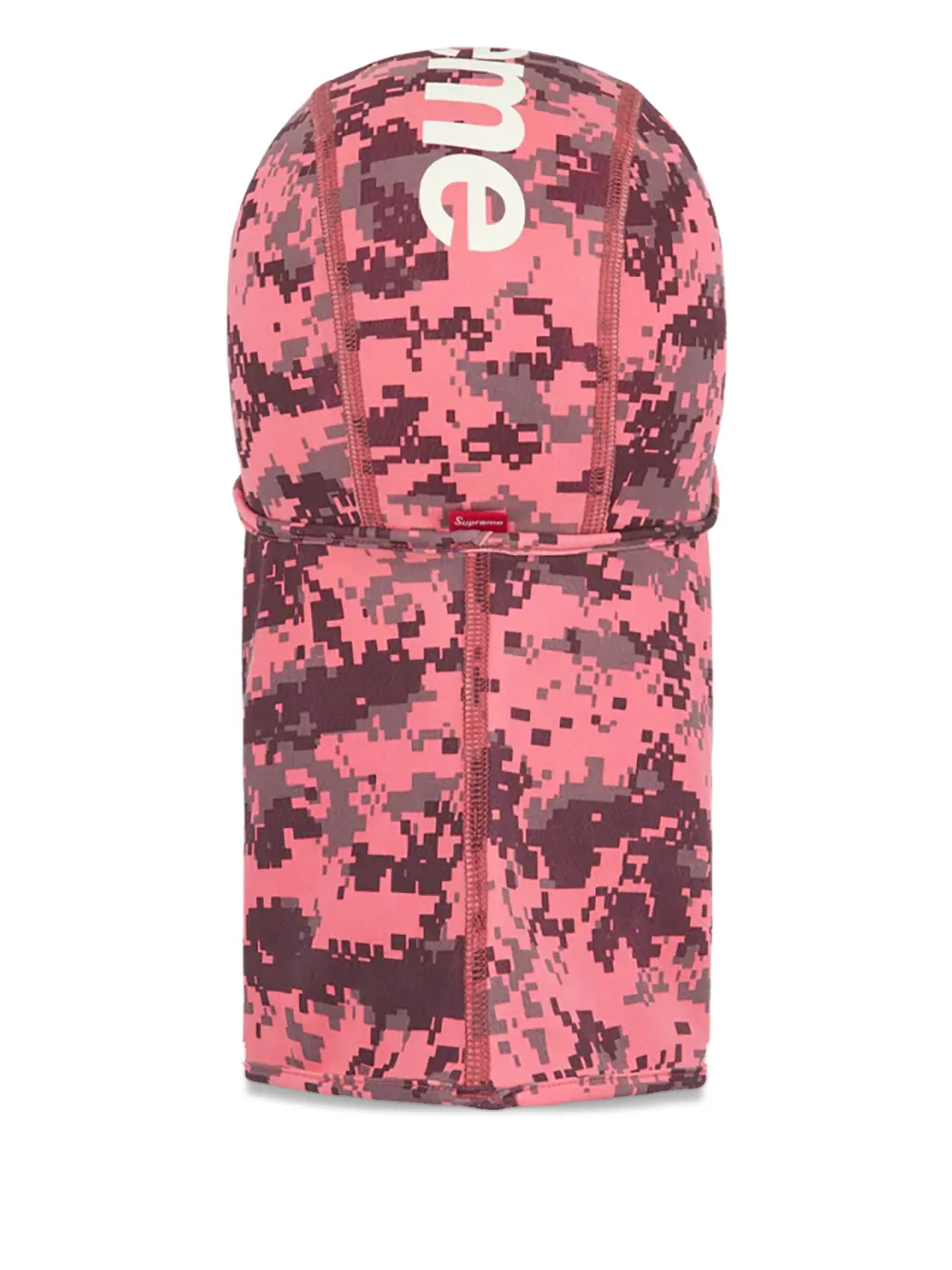 Supreme camo-print balaclava - Roze