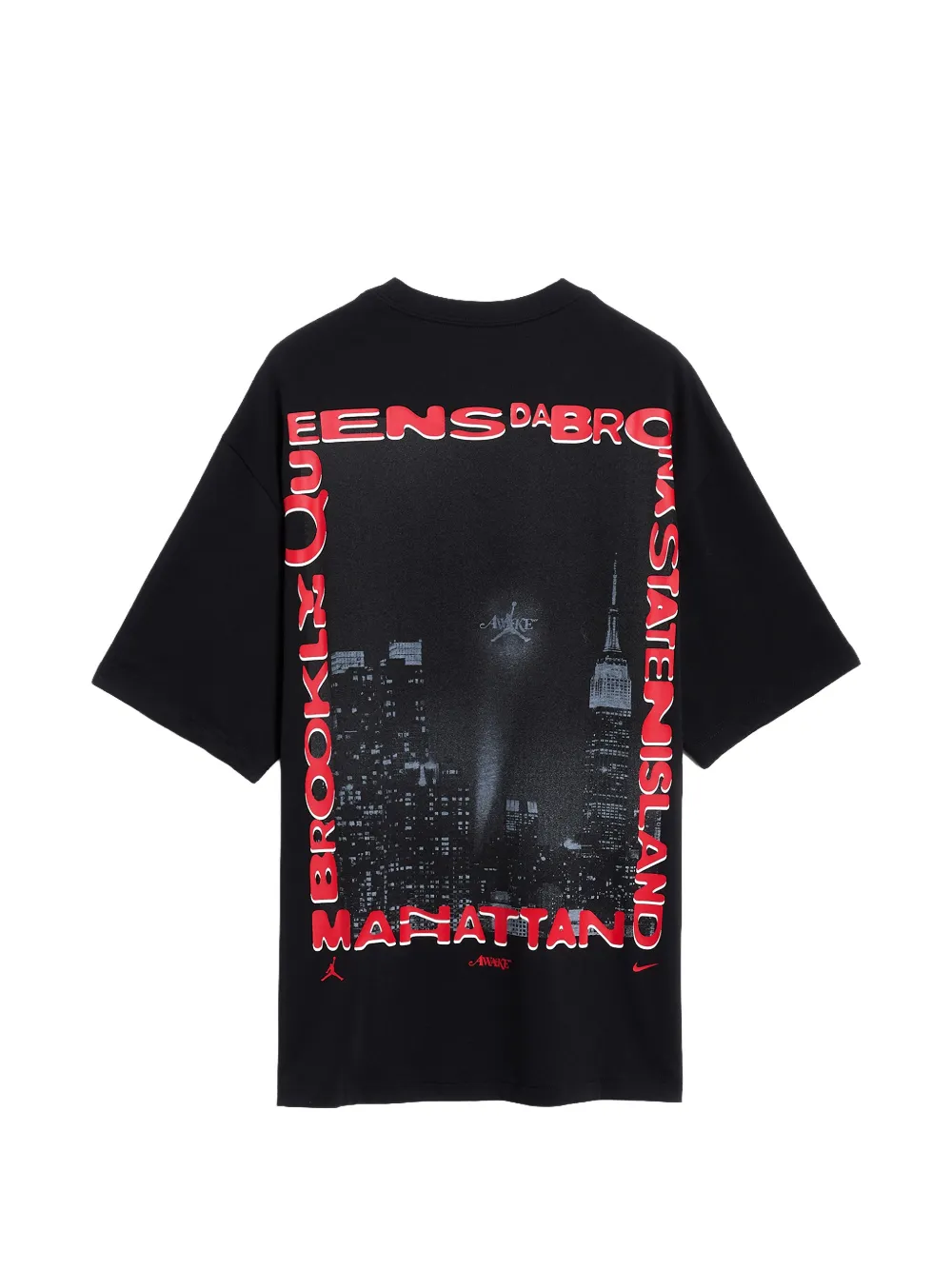 Jordan x Awake NY T-shirt Zwart