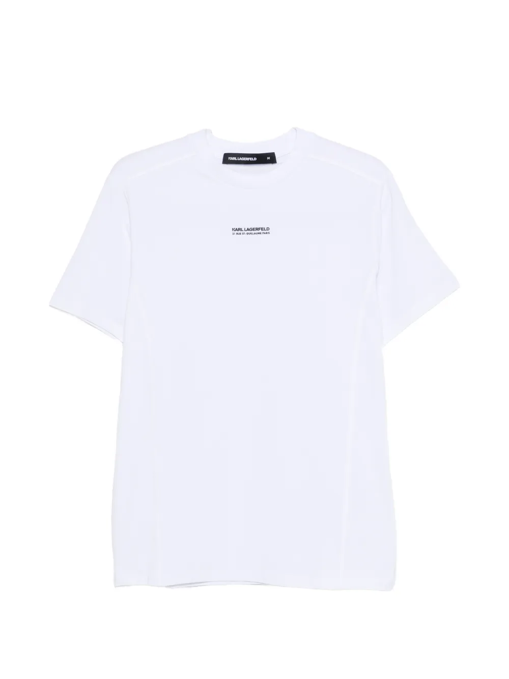 Karl Lagerfeld T-shirt con logo - Bianco