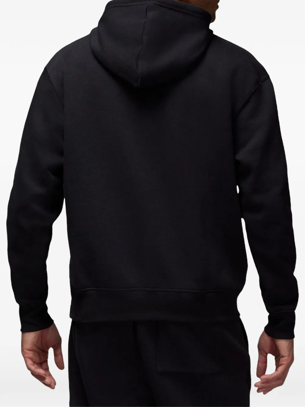 Jordan logo-detail hoodie - Zwart