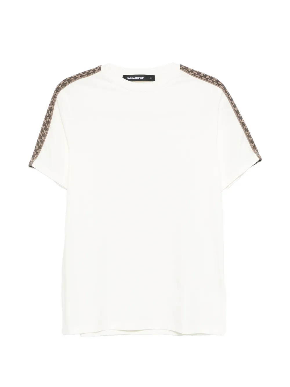 Karl Lagerfeld T-shirt con logo - Bianco