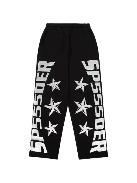 SP5DER logo-detail track pants