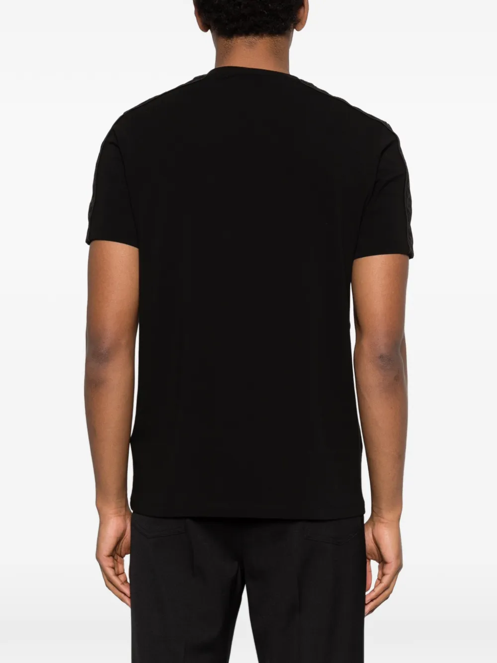 Karl Lagerfeld T-shirt met ronde hals Zwart