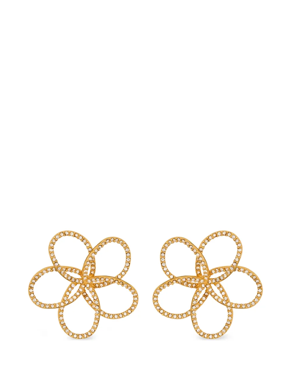 Oscar de la Renta Orecchini a fiore - Oro