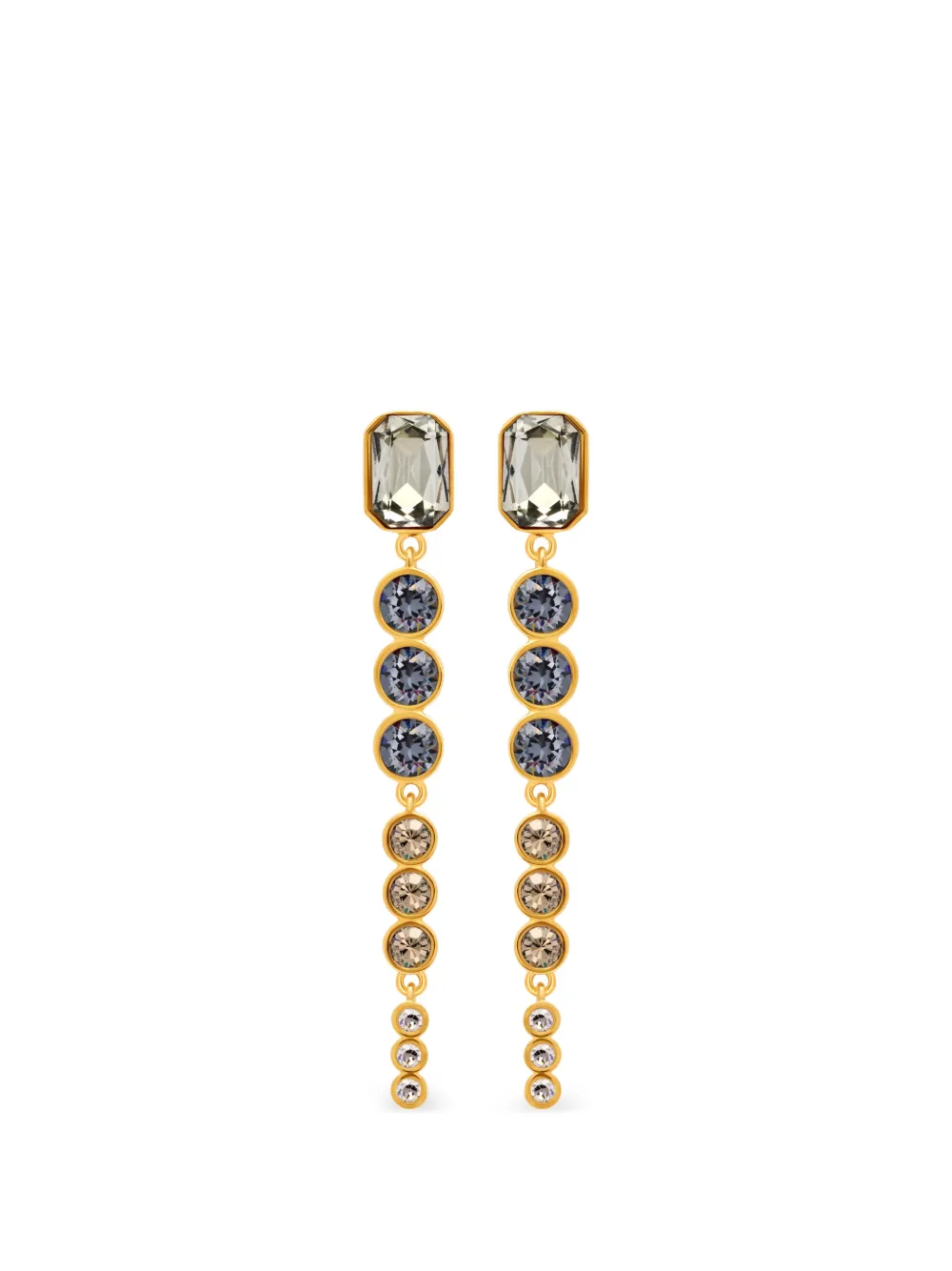 Oscar de la Renta drop earrings - Gold