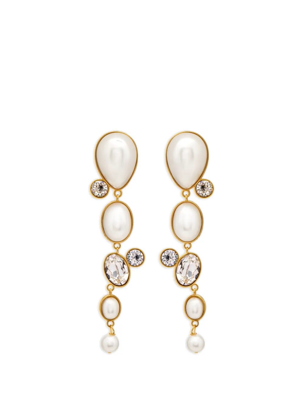 Oscar de la Renta Orecchini con pendente - Oro