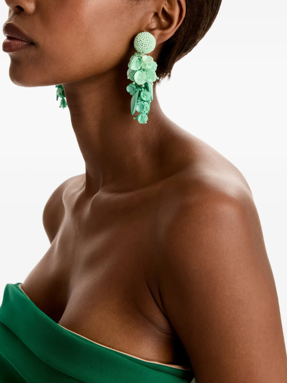 Floral Drop Earrings