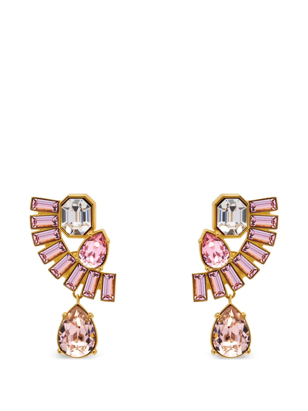 Oscar de la Renta Orecchini a ventaglio - Oro