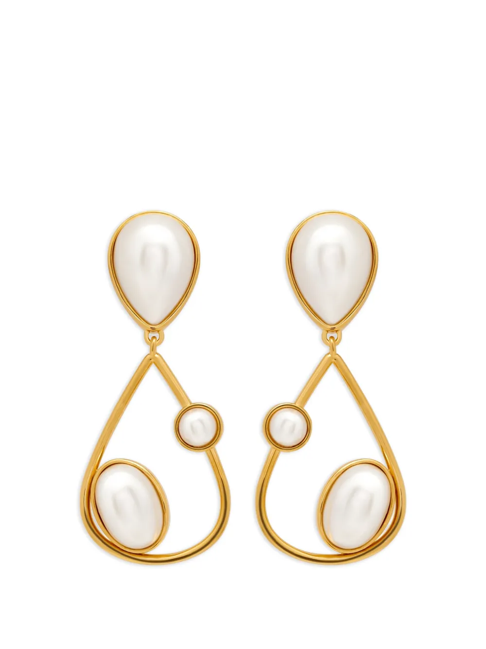 Oscar de la Renta Orecchini con pendente - Oro