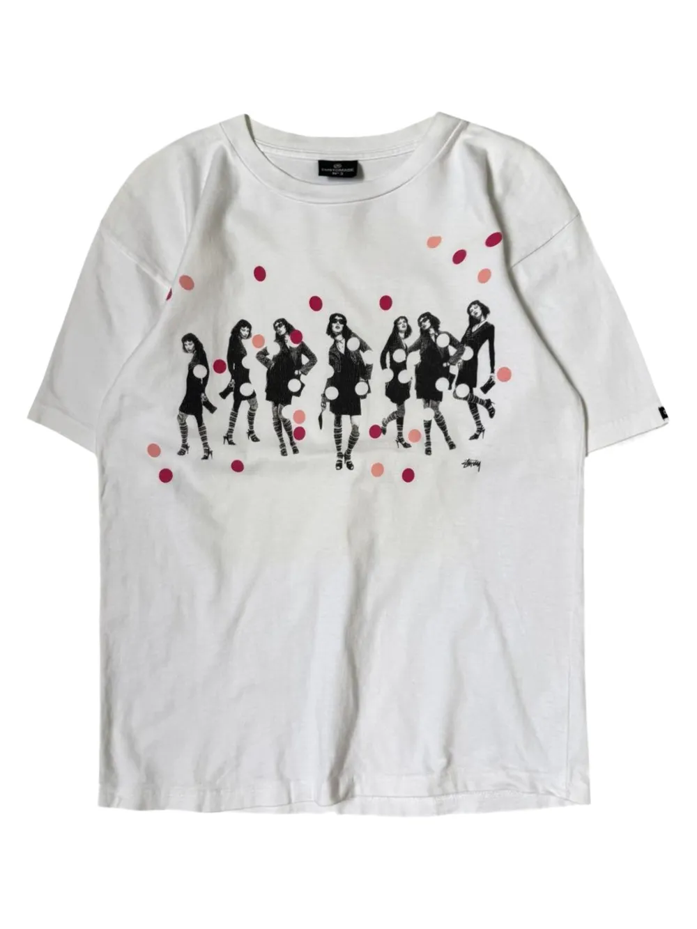 Stüssy graphic-print T-shirt - Bianco