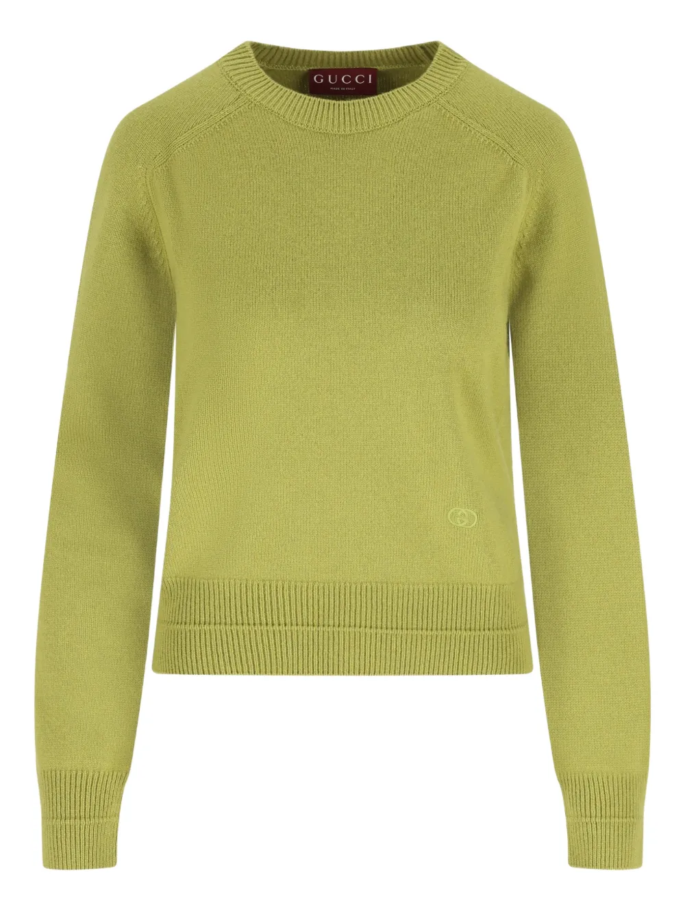 Gucci embroidery sweater - Grün