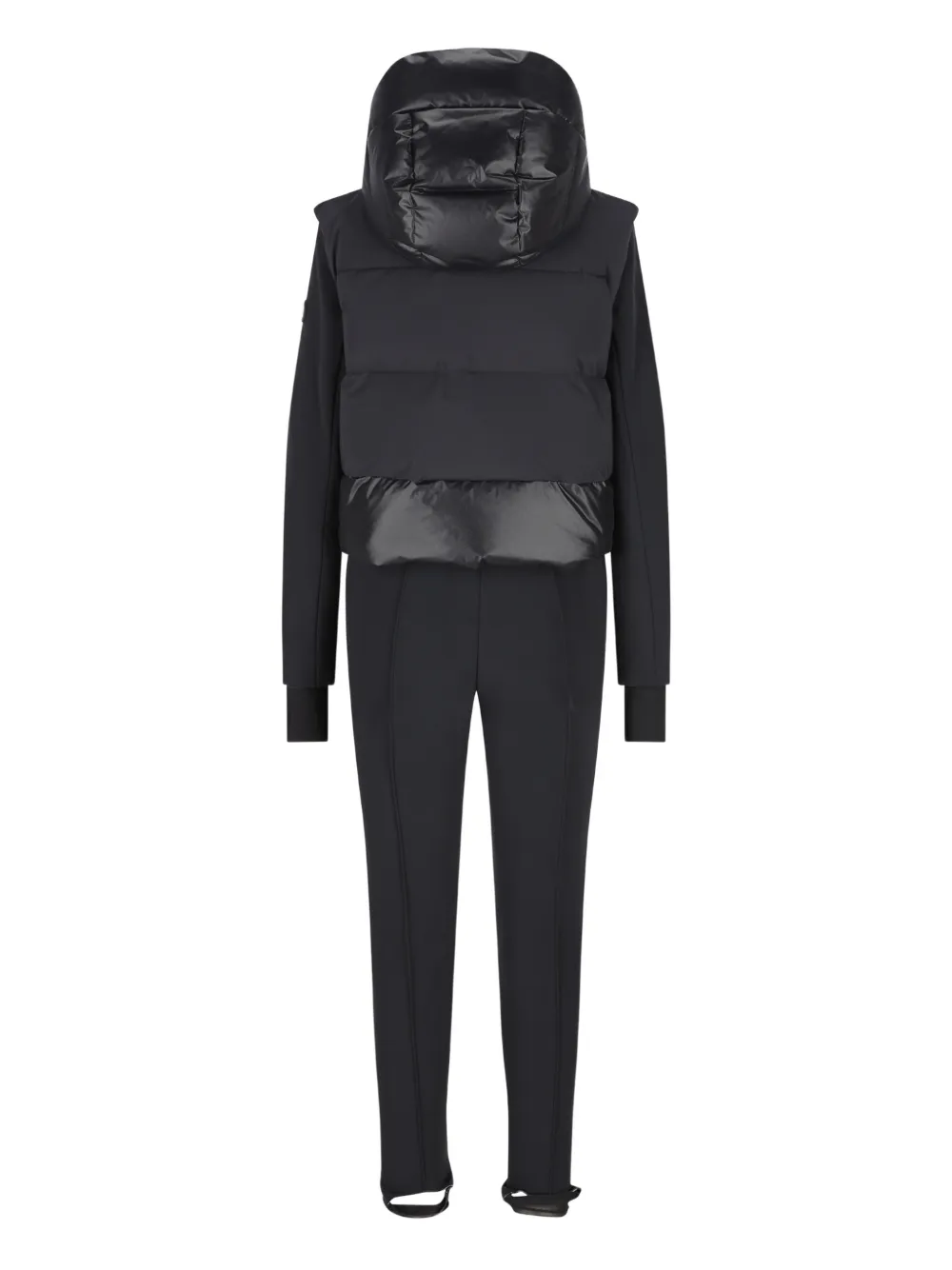 BOGNER Ulla hooded zip ski suit - Zwart