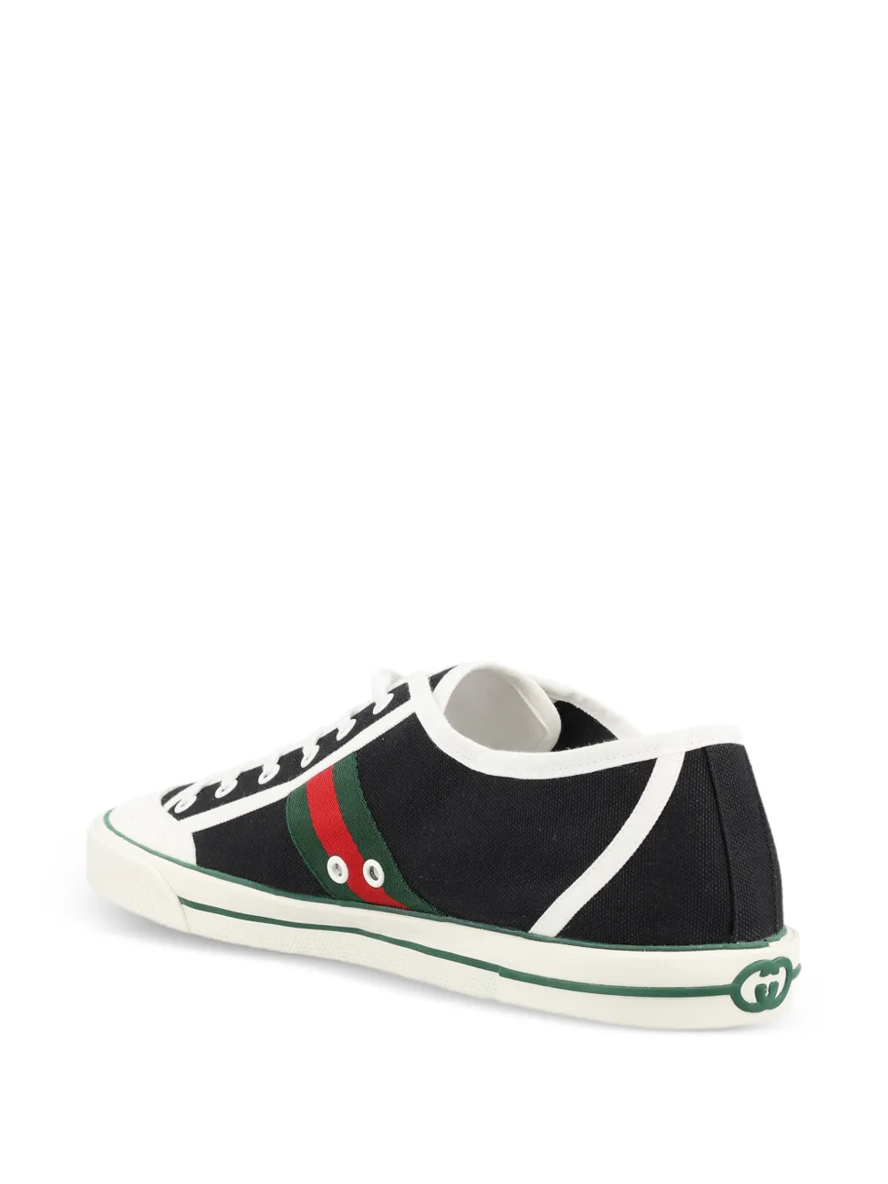 Gucci 1997 sneakers met Web-detail Zwart