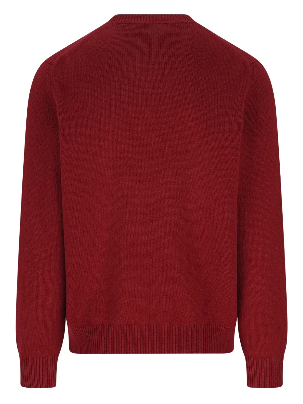 Gucci embroidery crew-neck sweater - Rood