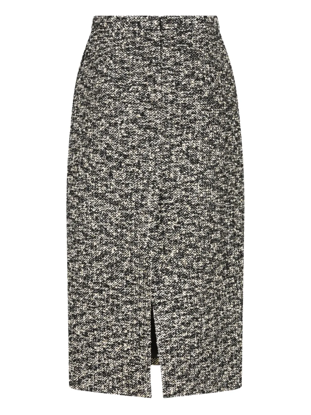 Gucci textured midi skirt - Zwart