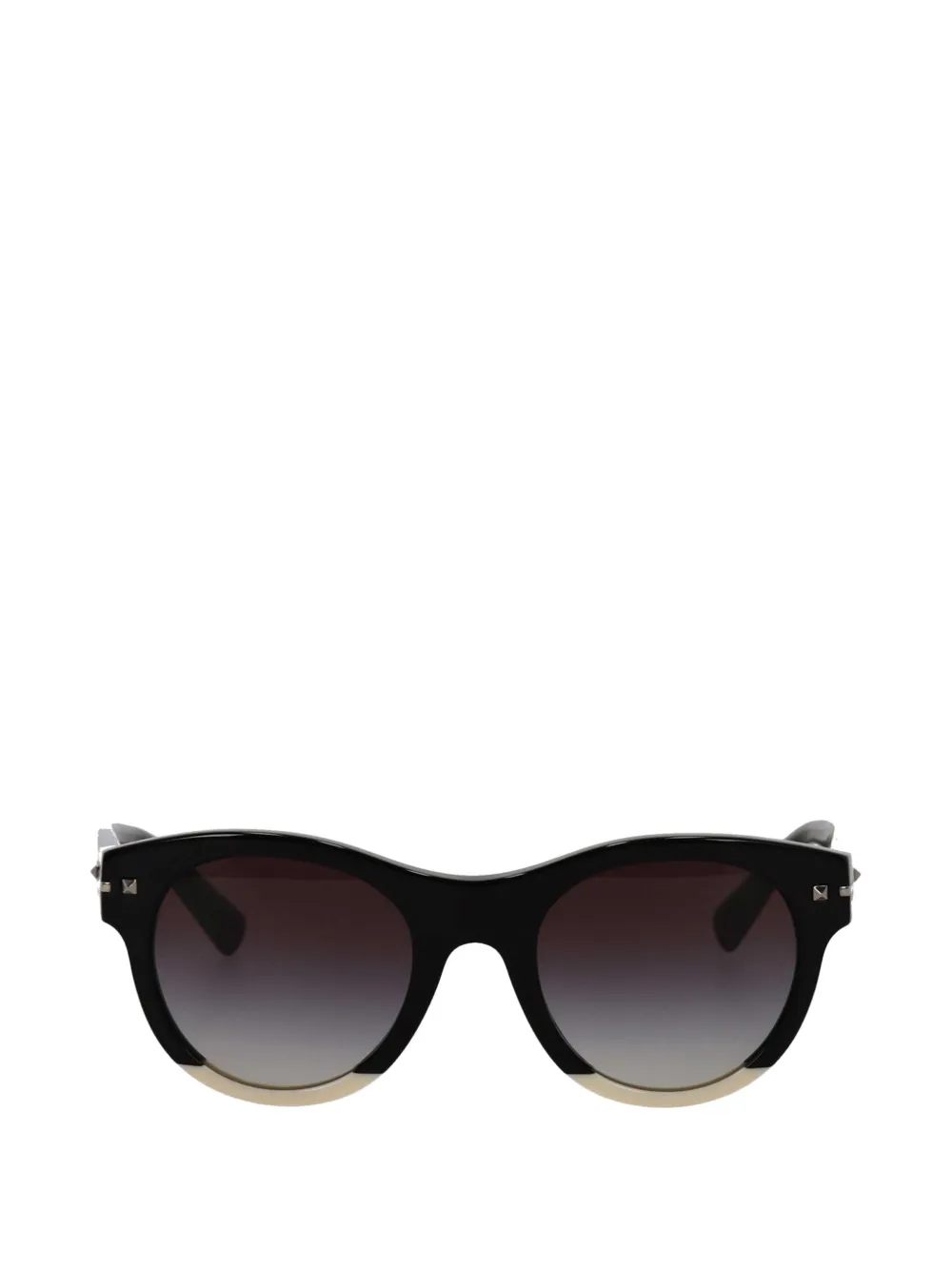 VALENTINO GARAVANI EYEWEAR round-frame sunglasses - Nero
