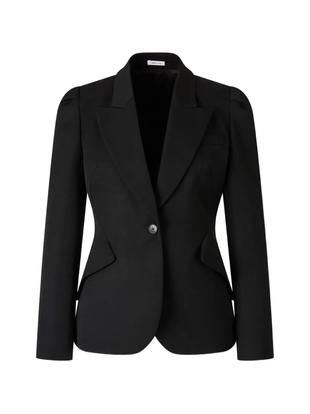 Alexander McQueen single-breasted blazer - Nero
