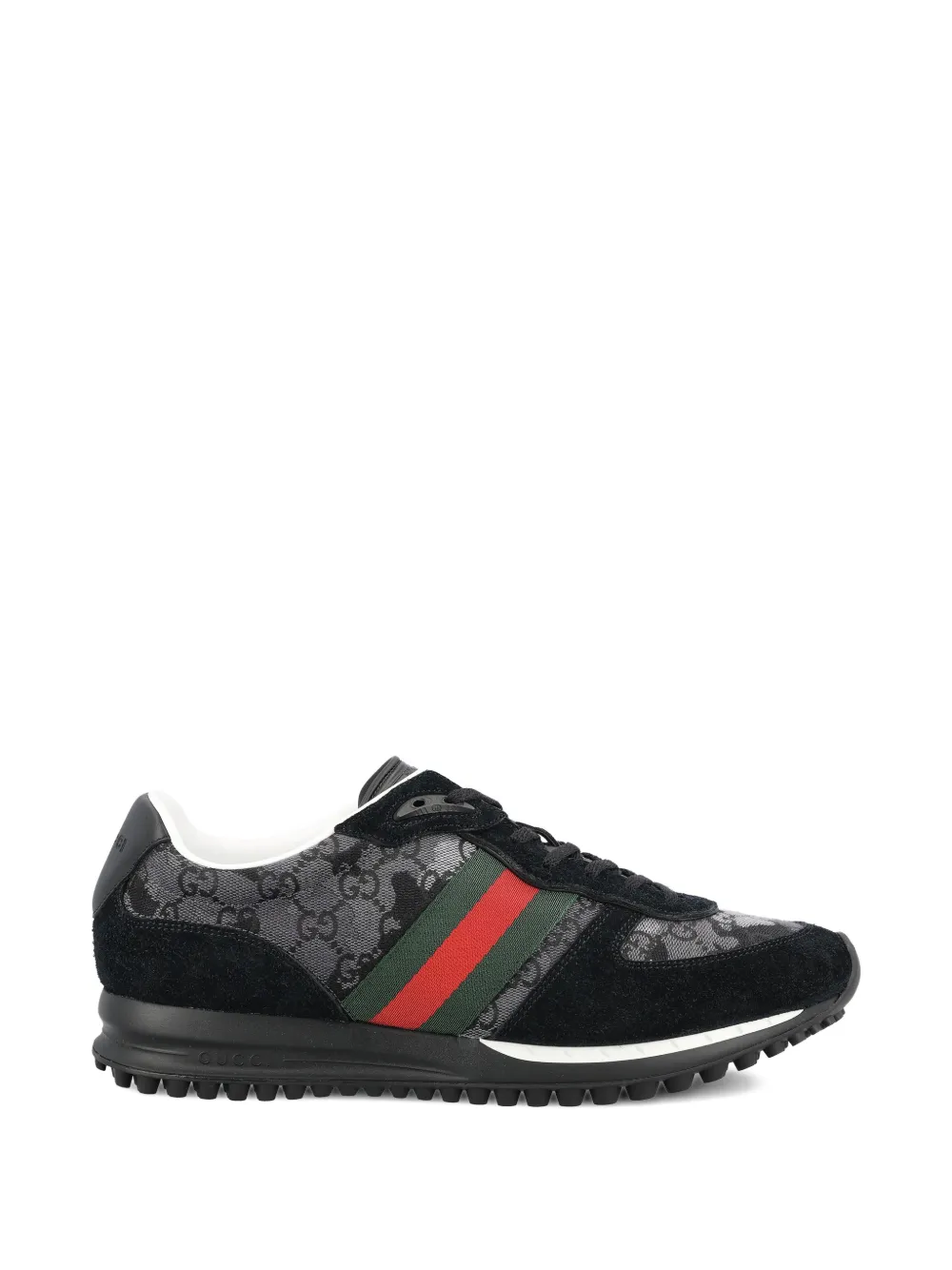 Gucci panelled sneakers - Schwarz