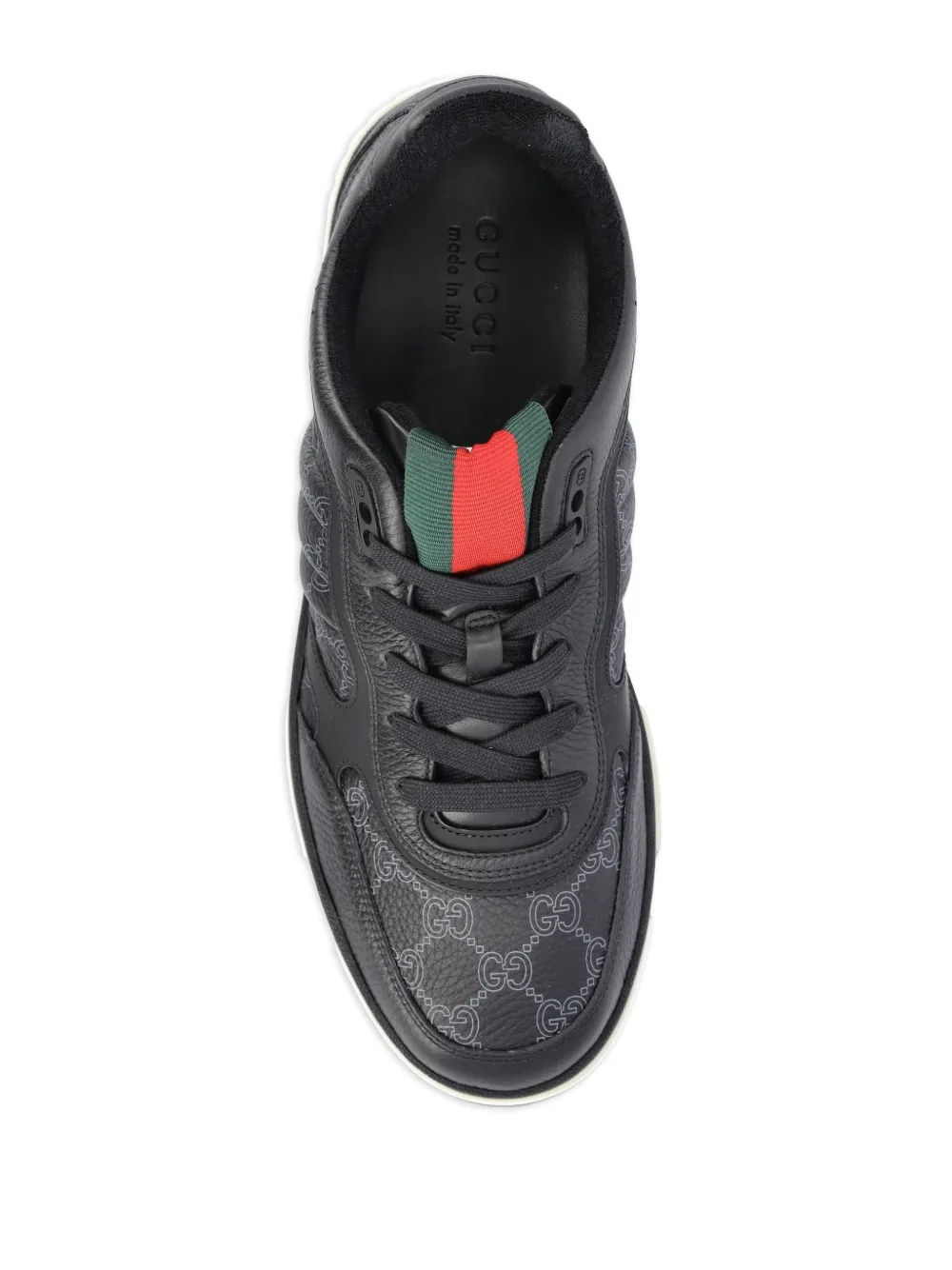 Gucci Sneakers met logo Zwart